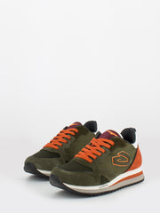 ALBERTO GUARDIANI - Sneakers WEN 0098 low green / orange