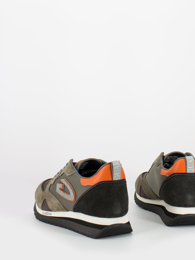 ALBERTO GUARDIANI - Sneakers WEN 0098 low grey / orange