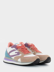 ALBERTO GUARDIANI - Sneakers Wen 3000 Low W peach / white / blue