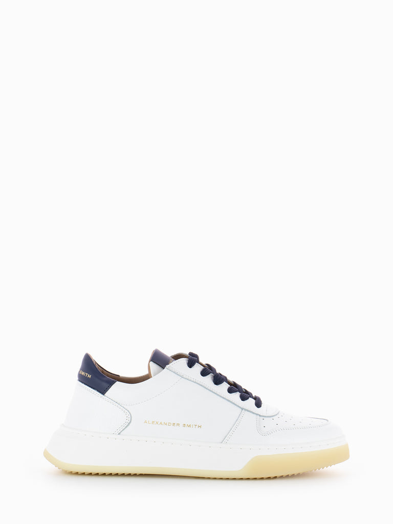 ALEXANDER SMITH - Sneakers Harrow white / blue