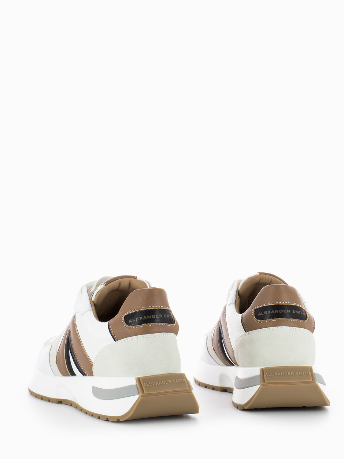 Sneakers Hyde M white / cognac