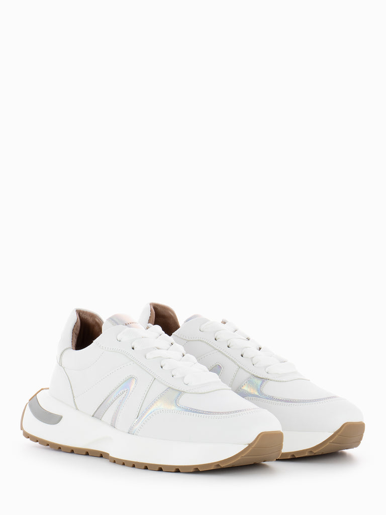 ALEXANDER SMITH - Sneakers Hyde W white / iride silver