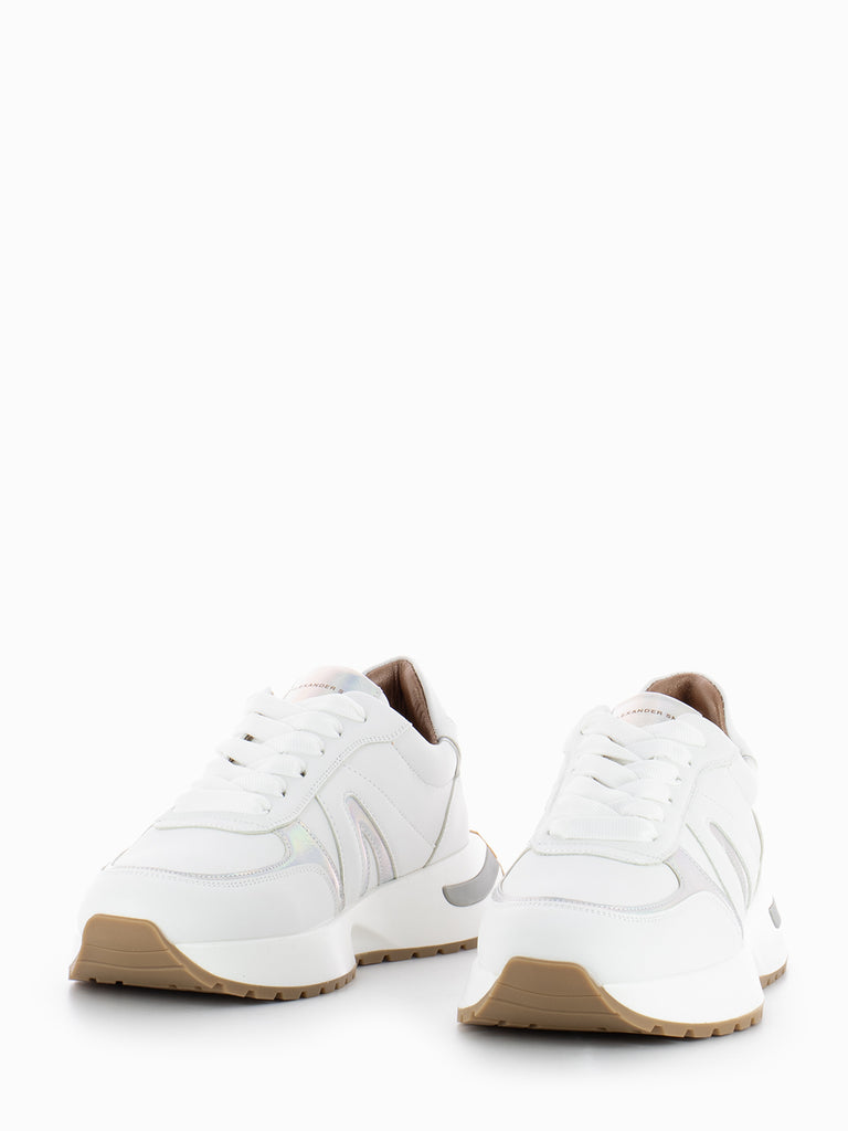 ALEXANDER SMITH - Sneakers Hyde W white / iride silver