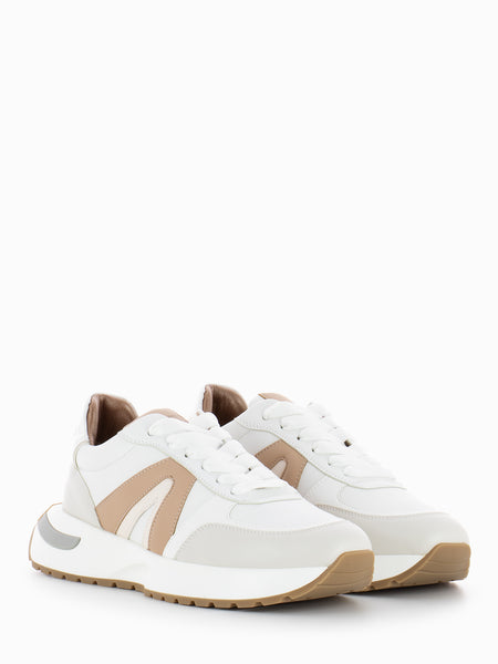 Sneakers Hyde W white / nude