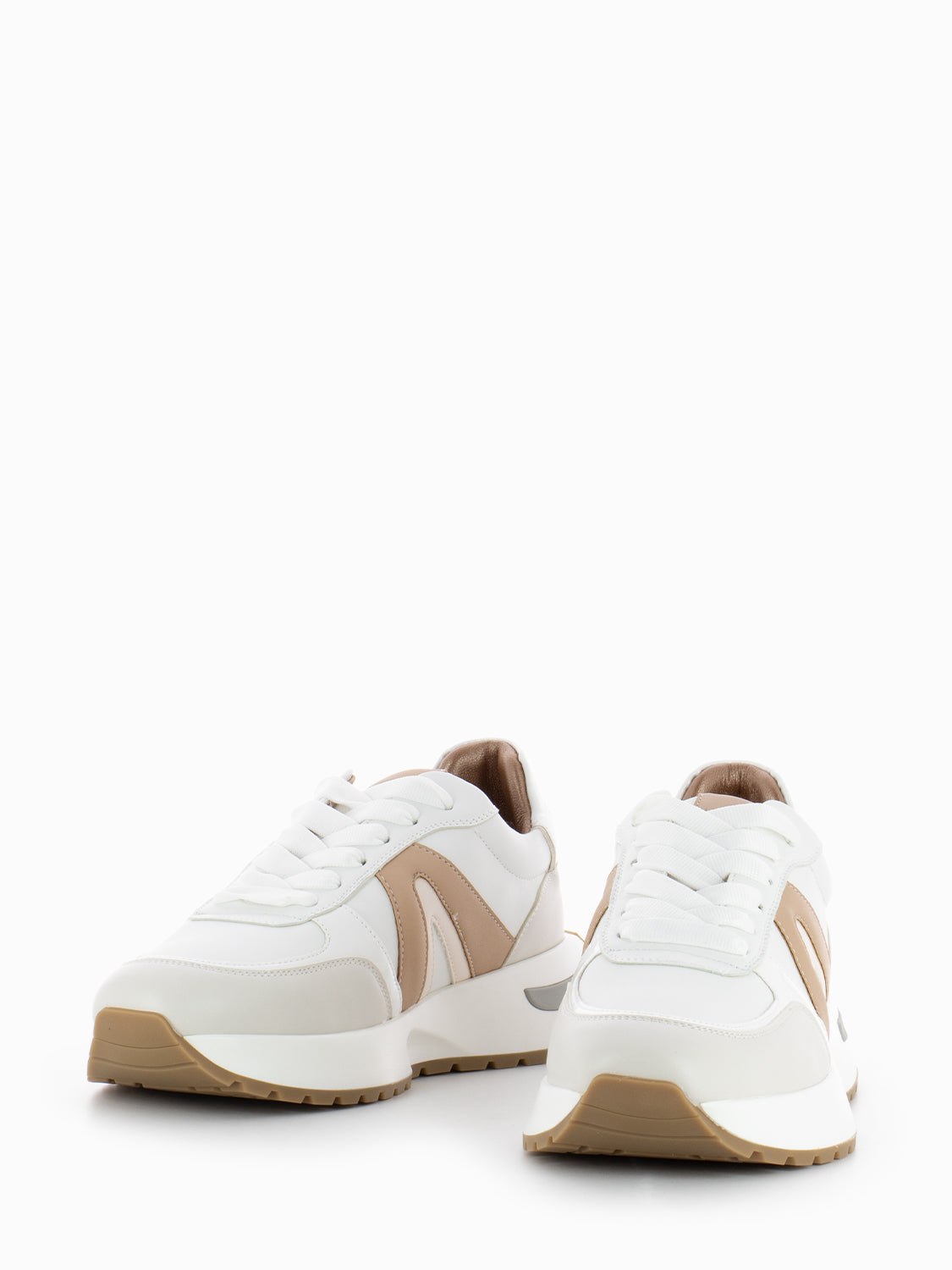 Sneakers Hyde W white / nude