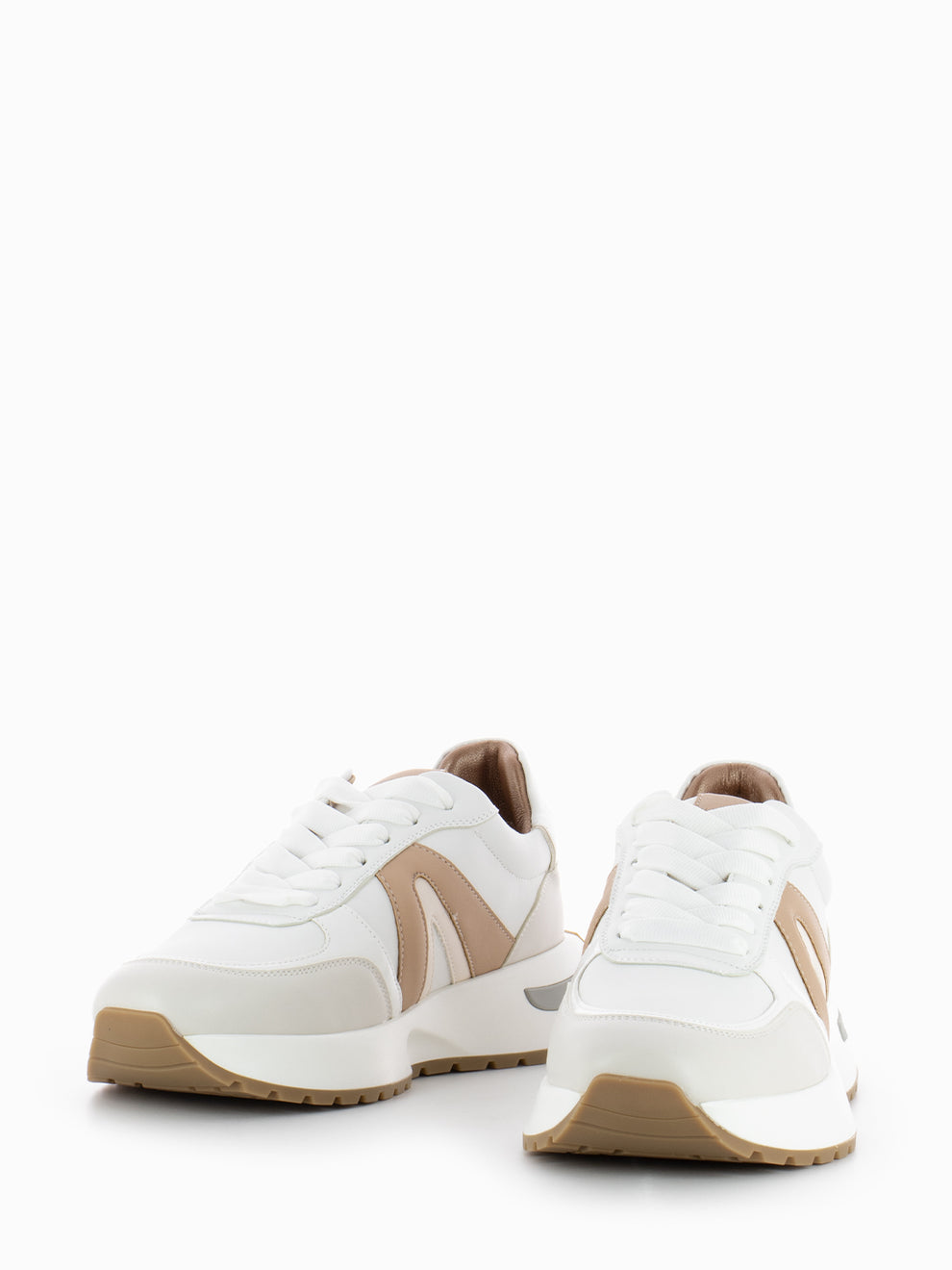 Sneakers Hyde W white / nude