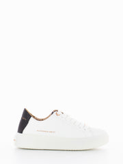 ALEXANDER SMITH - Sneakers in pelle white / black