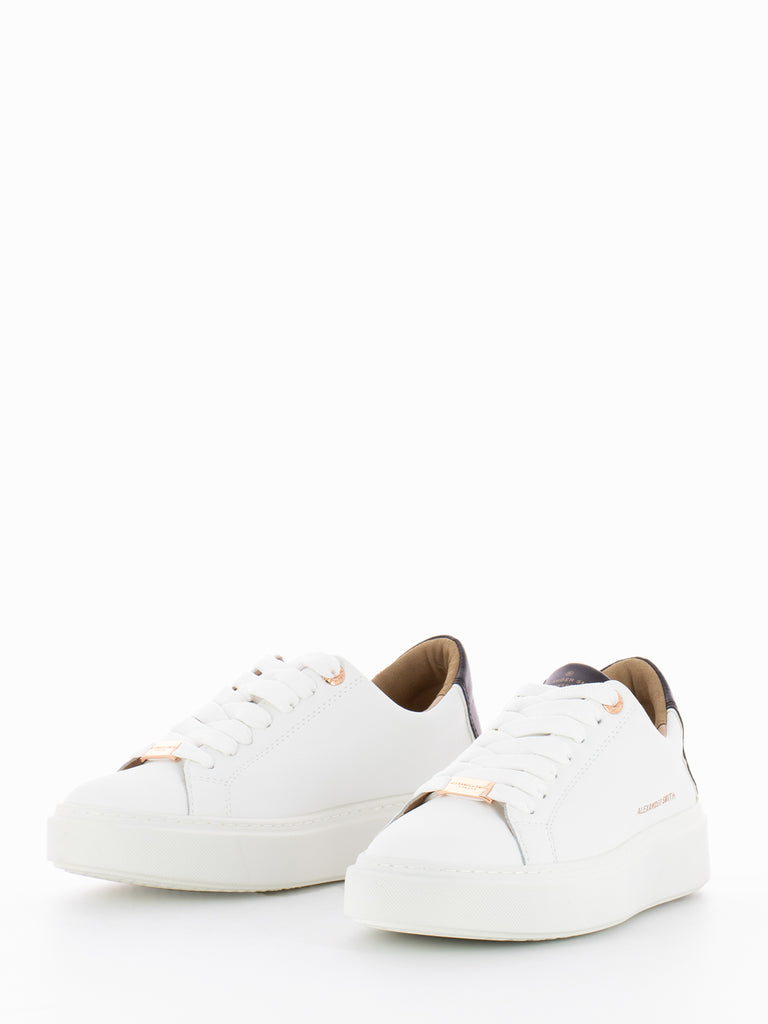 ALEXANDER SMITH - Sneakers in pelle white / black