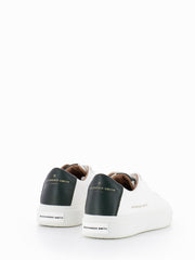 ALEXANDER SMITH - Sneakers in pelle white / green