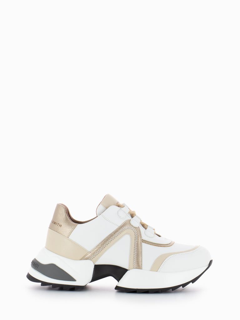 ALEXANDER SMITH - Sneakers Marble white / copper