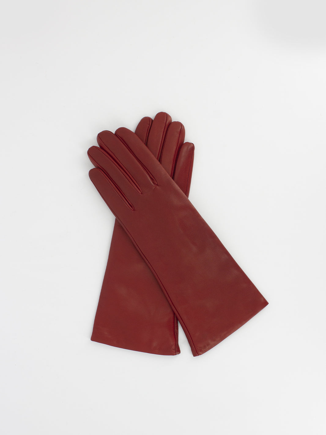 Long red gloves