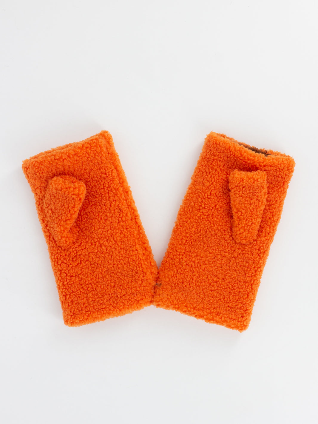Orange teddy bear sleeve