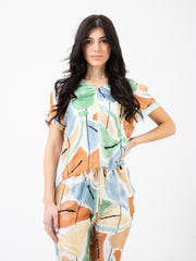 ALYSI - Blusa Eden silk pastello