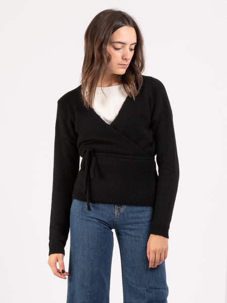 Cardigan scaldacuore nero