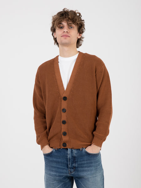 Cardigan tabacco