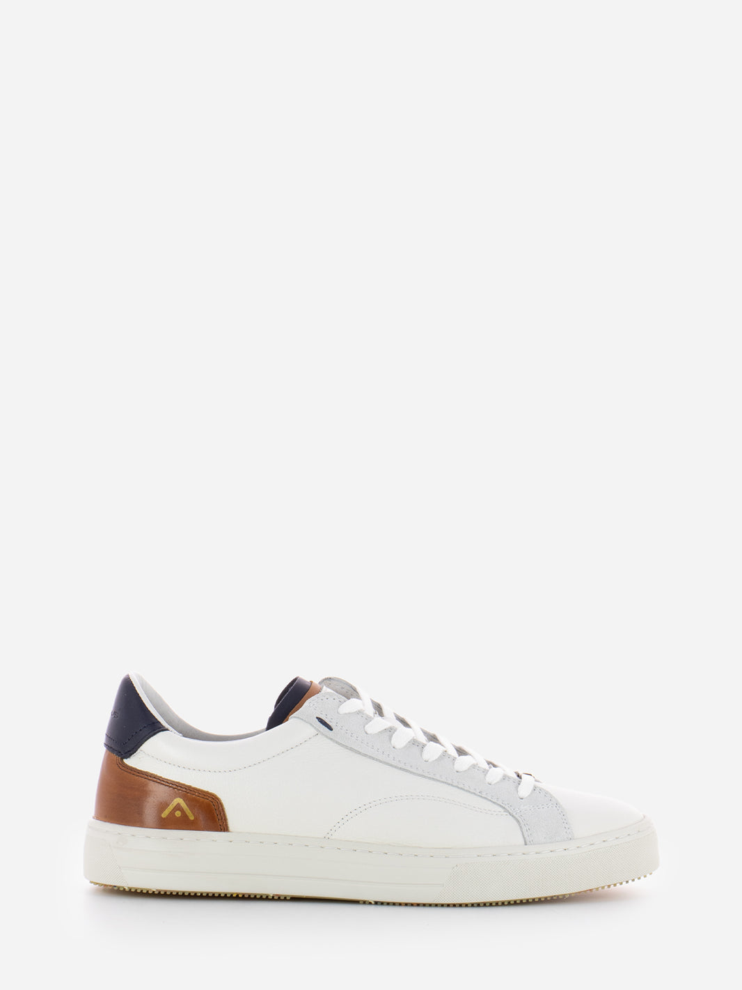 Anopolis white / cognac sneakers