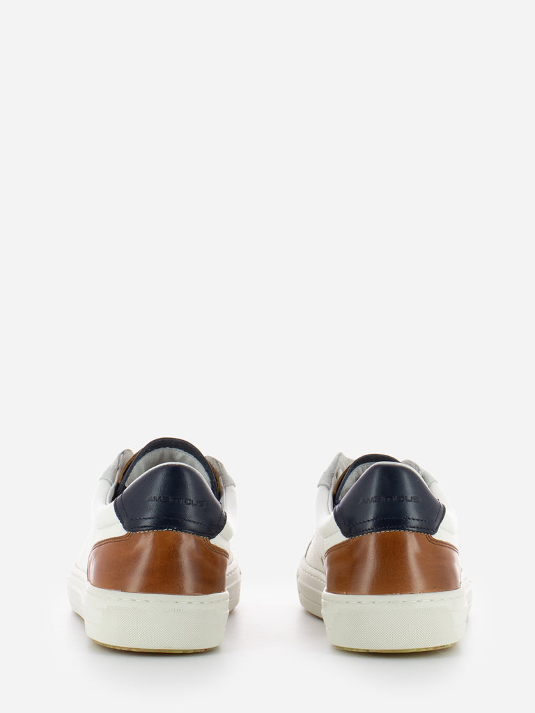 AMBITIOUS - Sneakers Anopolis white / cognac