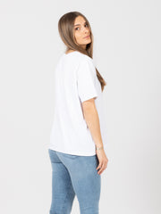 AMERICAN VINTAGE - T-shirt Fizvalley bianca