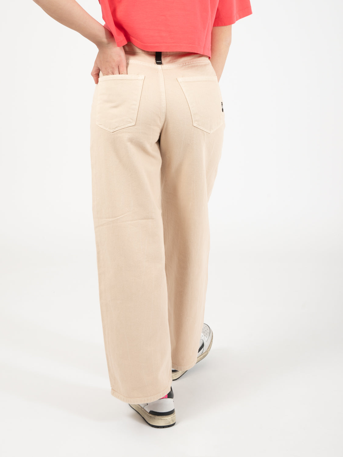 Jeans Linda Bull Crinckle blush pink