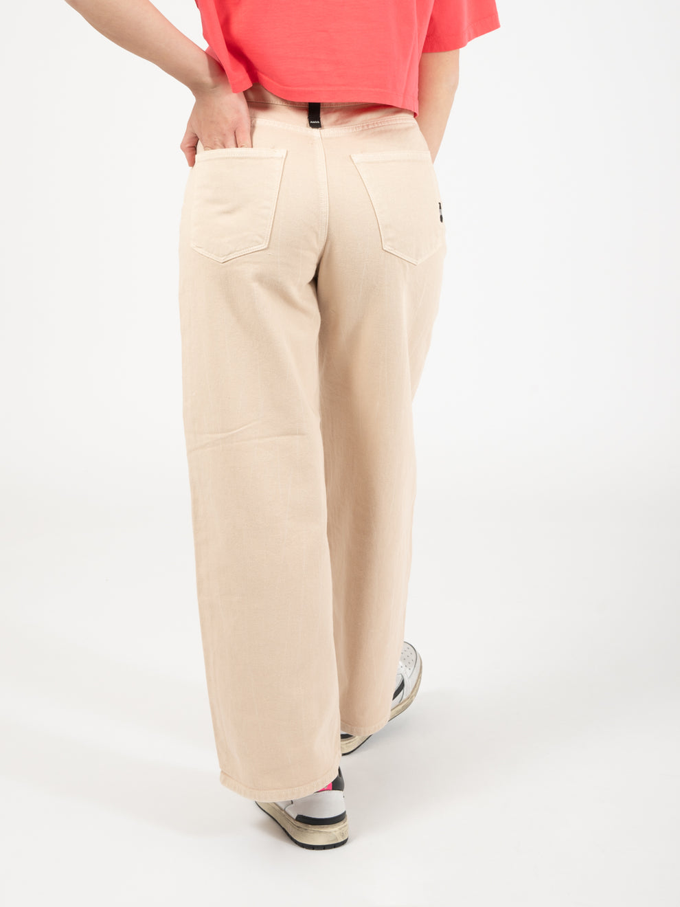 Jeans Linda Bull Crinckle blush pink