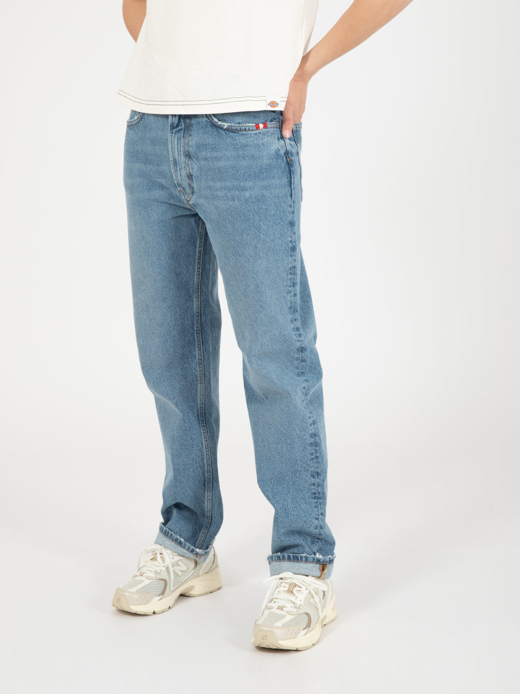 Kendall straight denim new stone