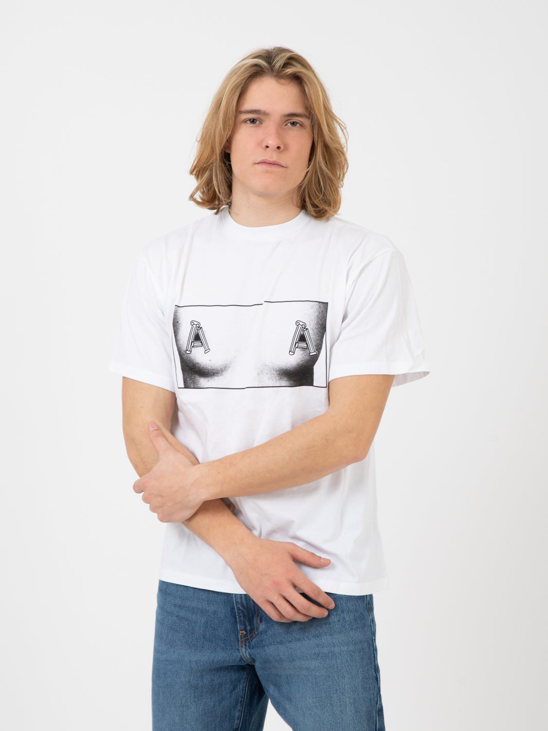 T-shirt Boobs white