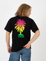 ARIES - T-shirt Palm black