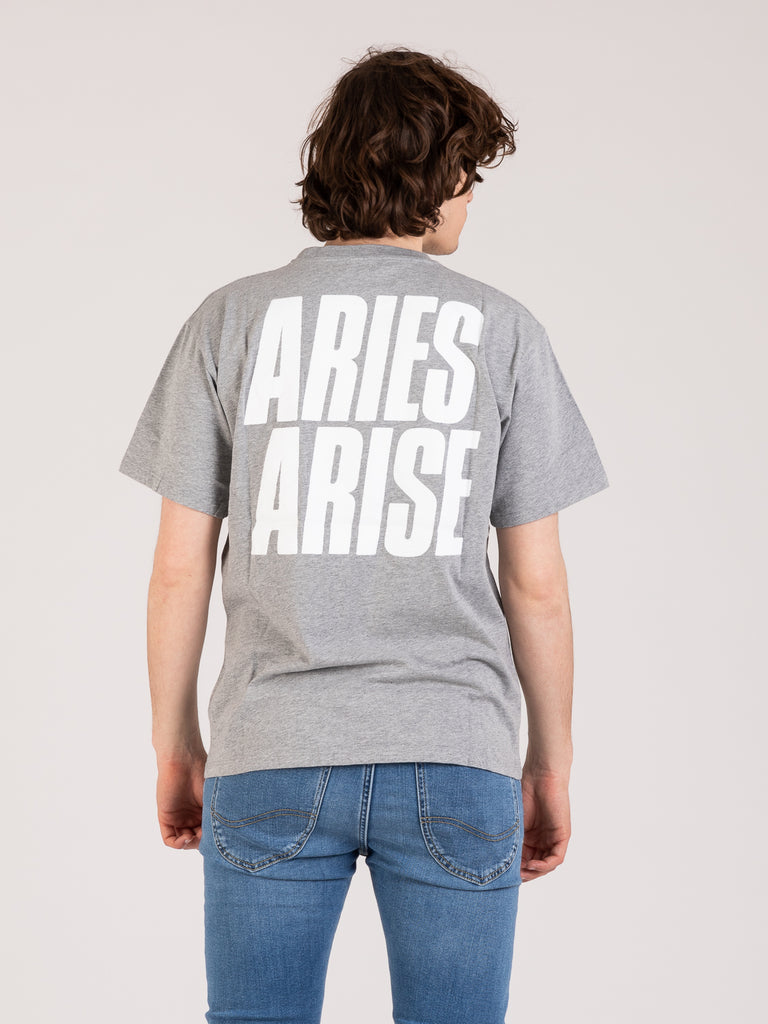 ARIES - T-shirt Plastic Bag SS grey