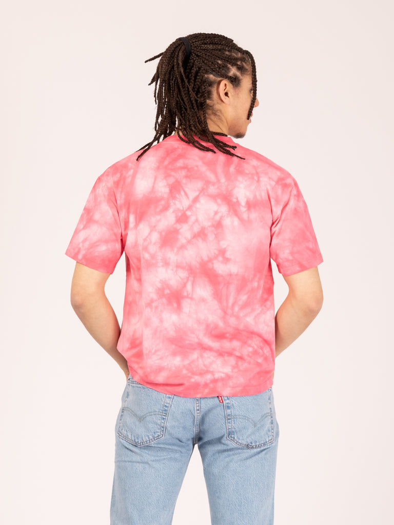ARIES - T-shirt Temple Tie Dye pink