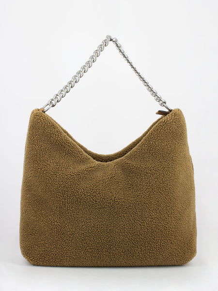 Ottavia Fur Hobo caramel