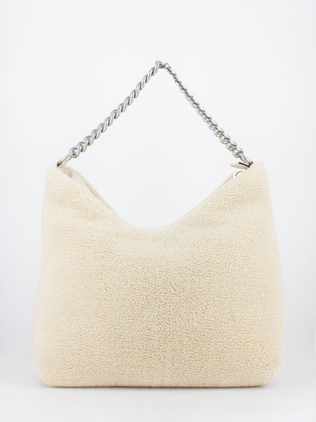 Ottavia Fur Hobo panna