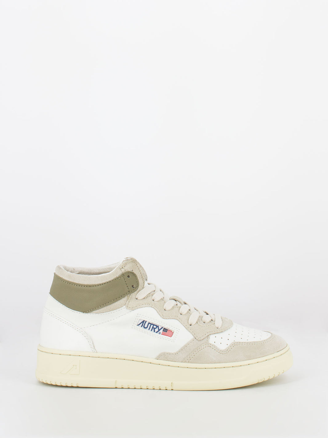 01 mid goat / suede bianco / grigio