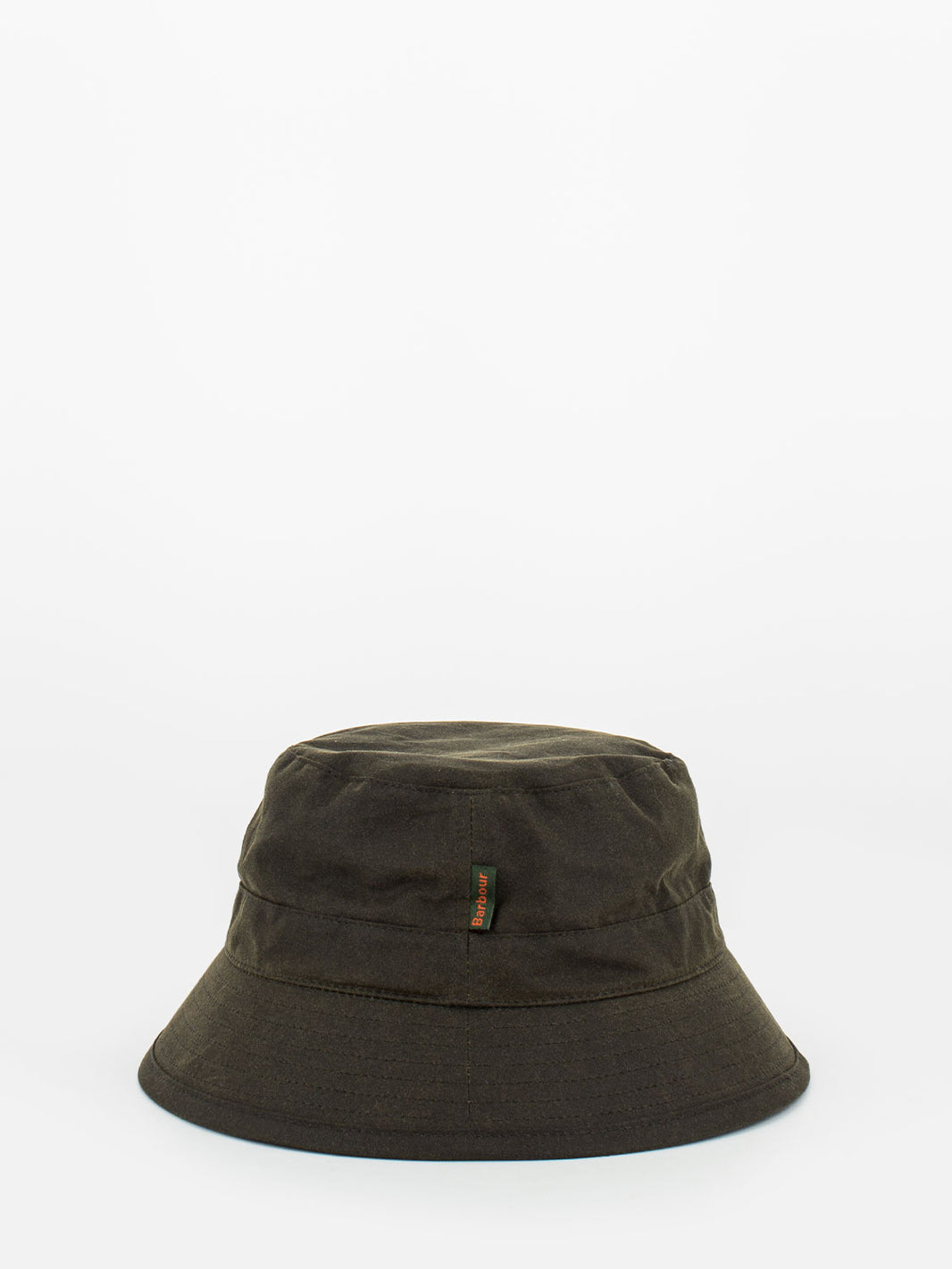 Olive waxed fisherman hat