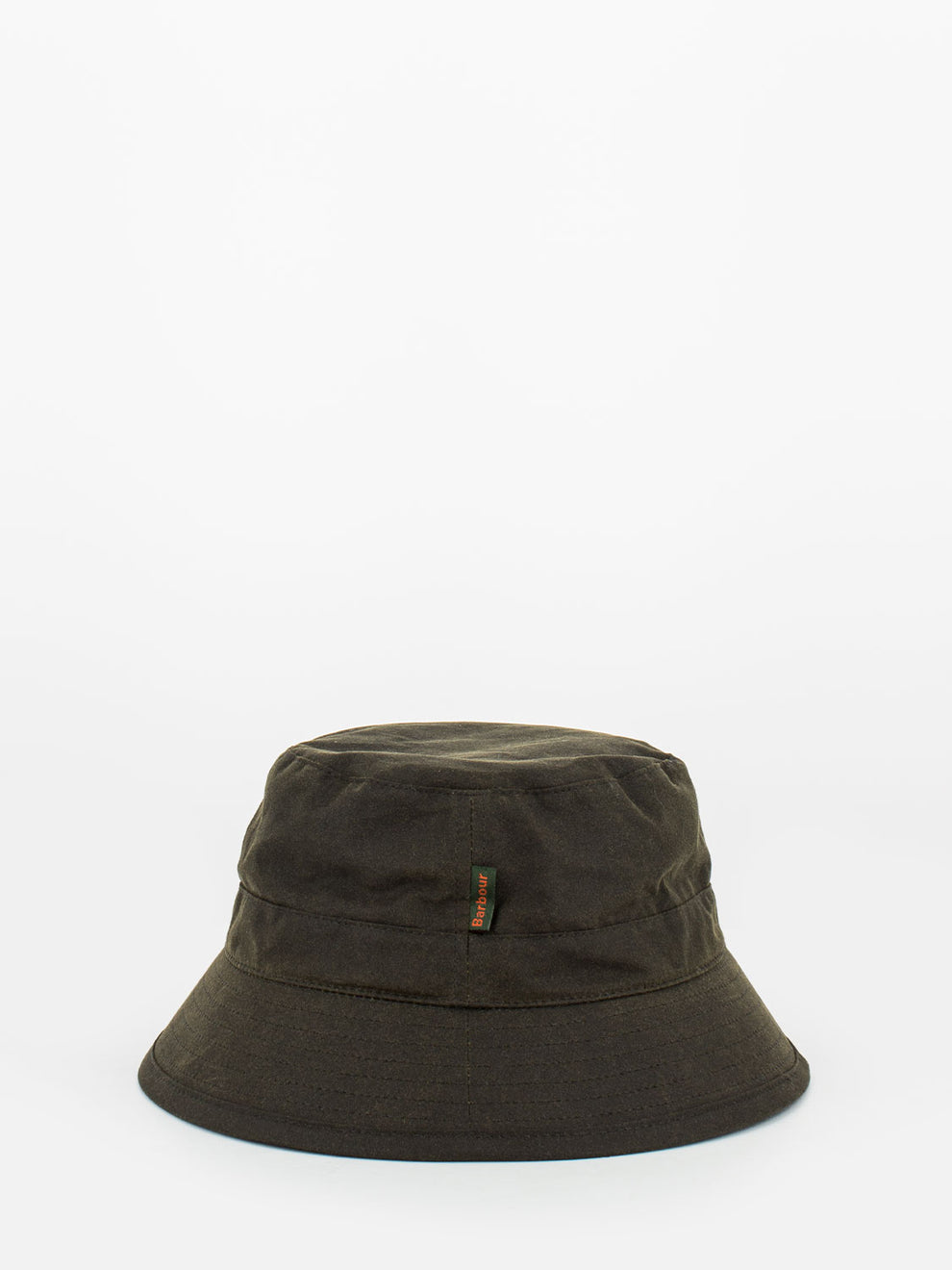 Olive waxed fisherman hat