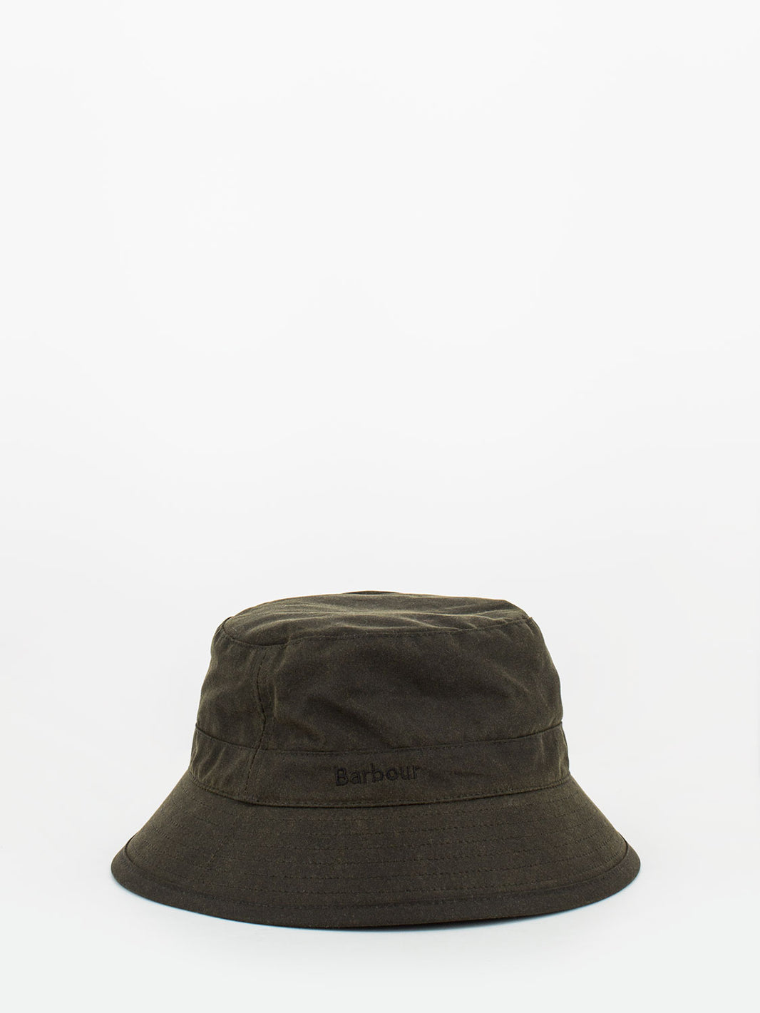 Olive waxed fisherman hat