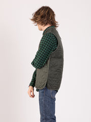 BARBOUR - Quilted Waistcoat / Zip-In Liner olive / classic