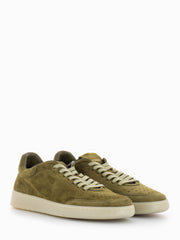 BARRACUDA - Sneakers Camoscione vintage militare