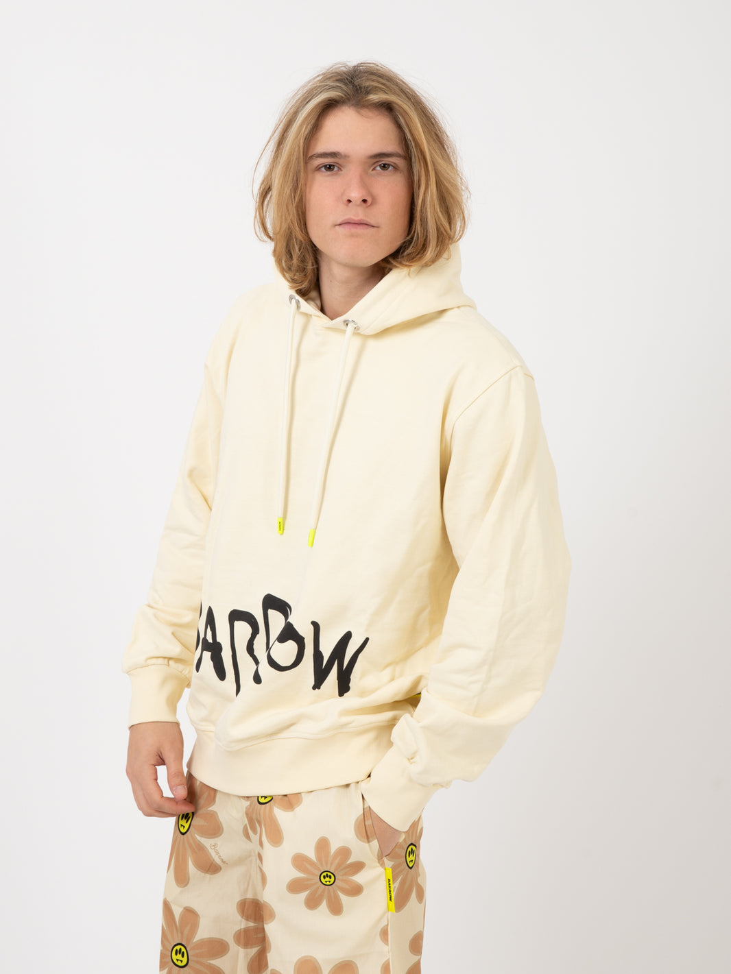 Felpa hoodie con stampa teddy butter