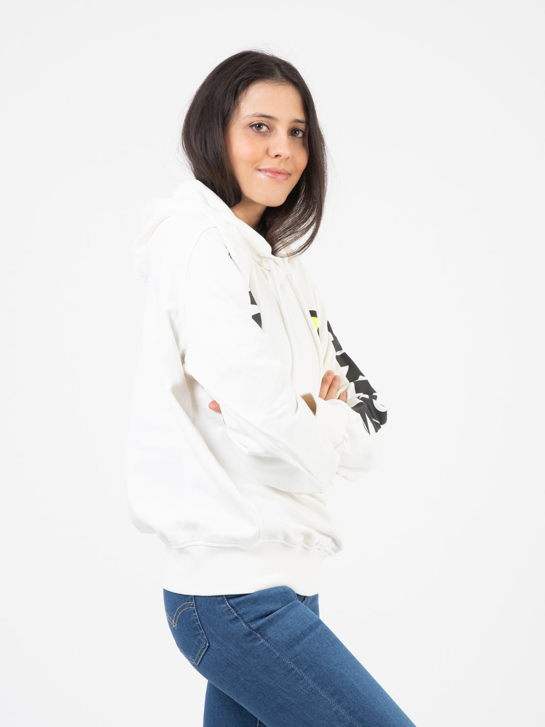 Felpa Unisex off-white