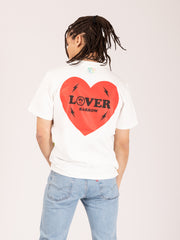 BARROW - T-shirt Lover oversize off white
