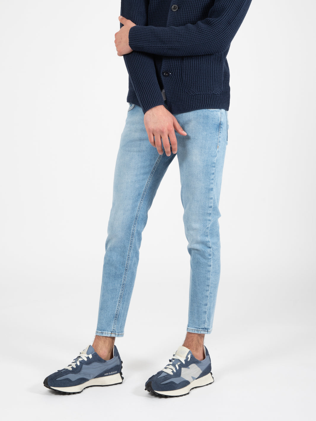 Jeans Davis shorter medio chiaro