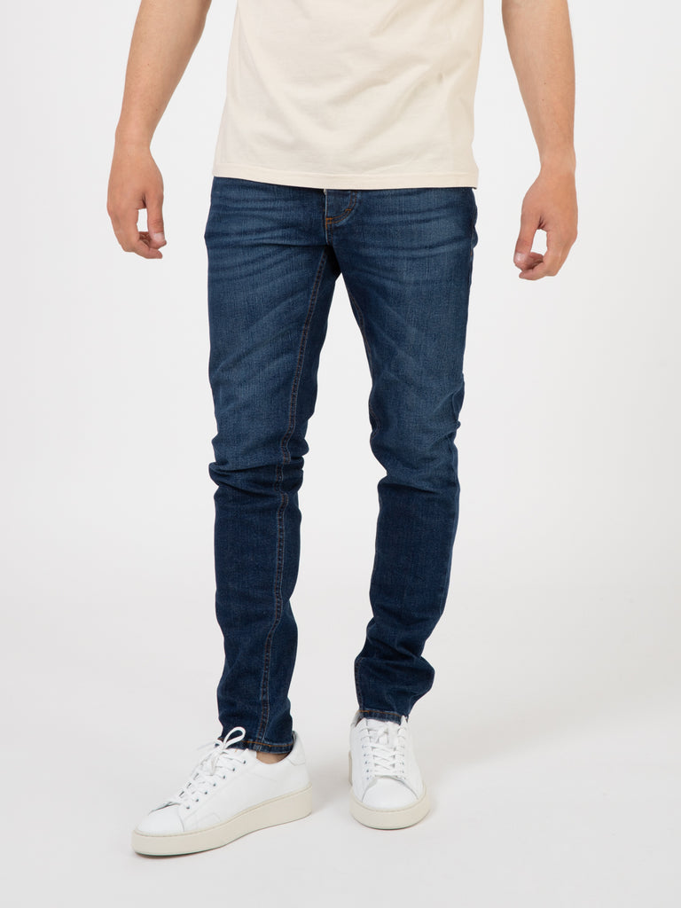 BE ABLE - Jeans Davis slim denim scuro