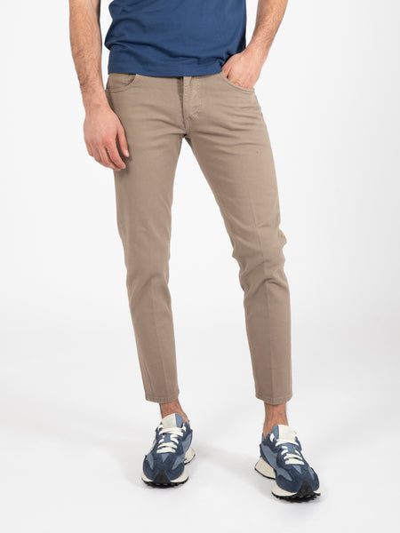 Pantaloni Davis Bull shorter fango