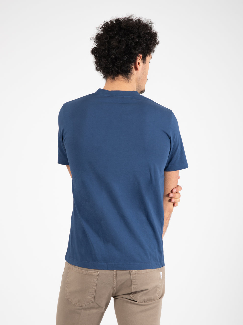 T-shirt basica blu chiaro