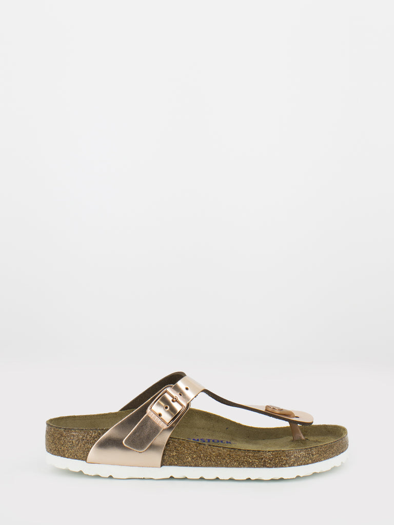 BIRKENSTOCK - Gizeh BS metallic copper