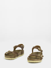 BIRKENSTOCK - Kumba cognac waxy