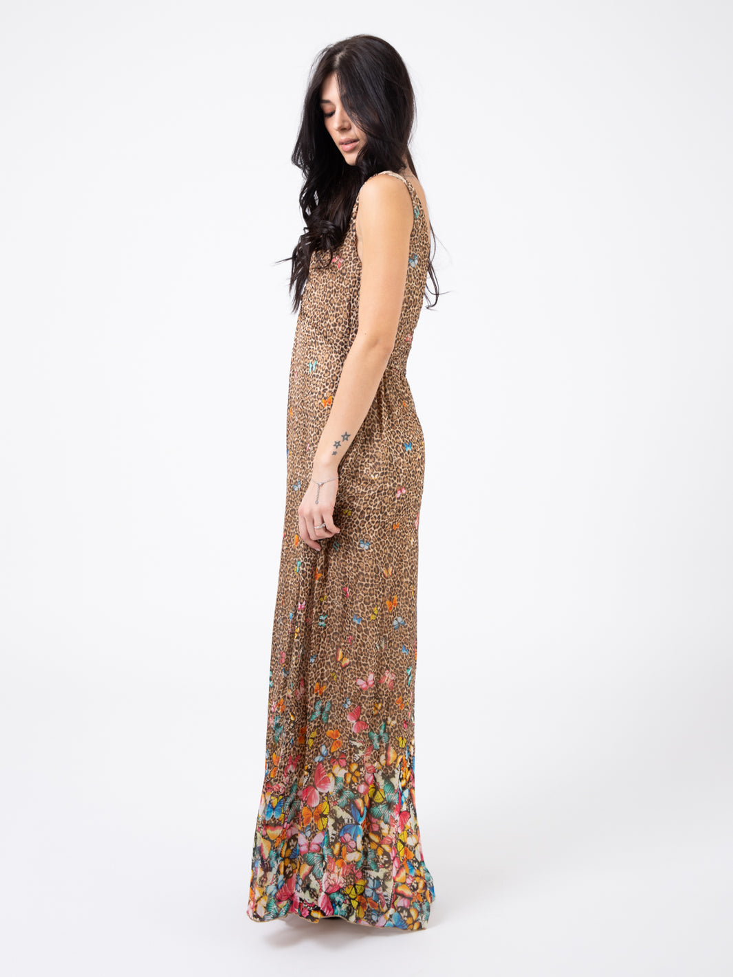 Wild butterflies long dress