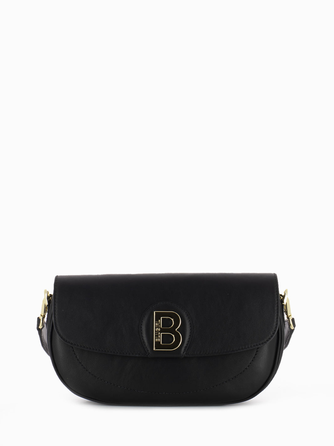 Small hobo bag with black flap