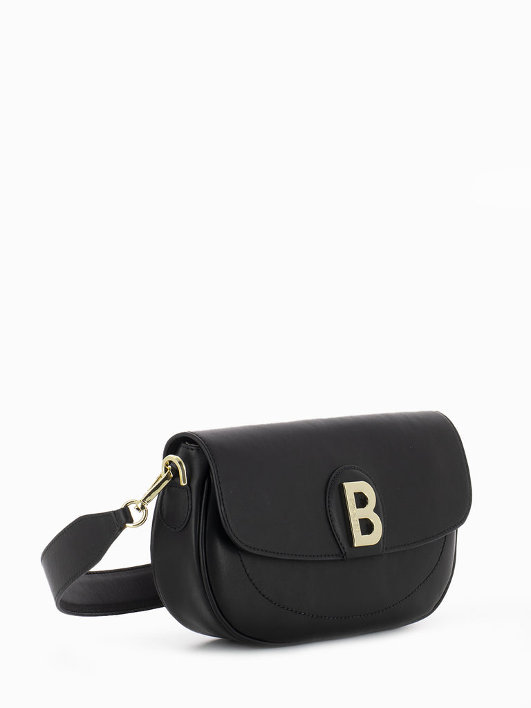 BLUGIRL - Borsa hobo small con patta nera