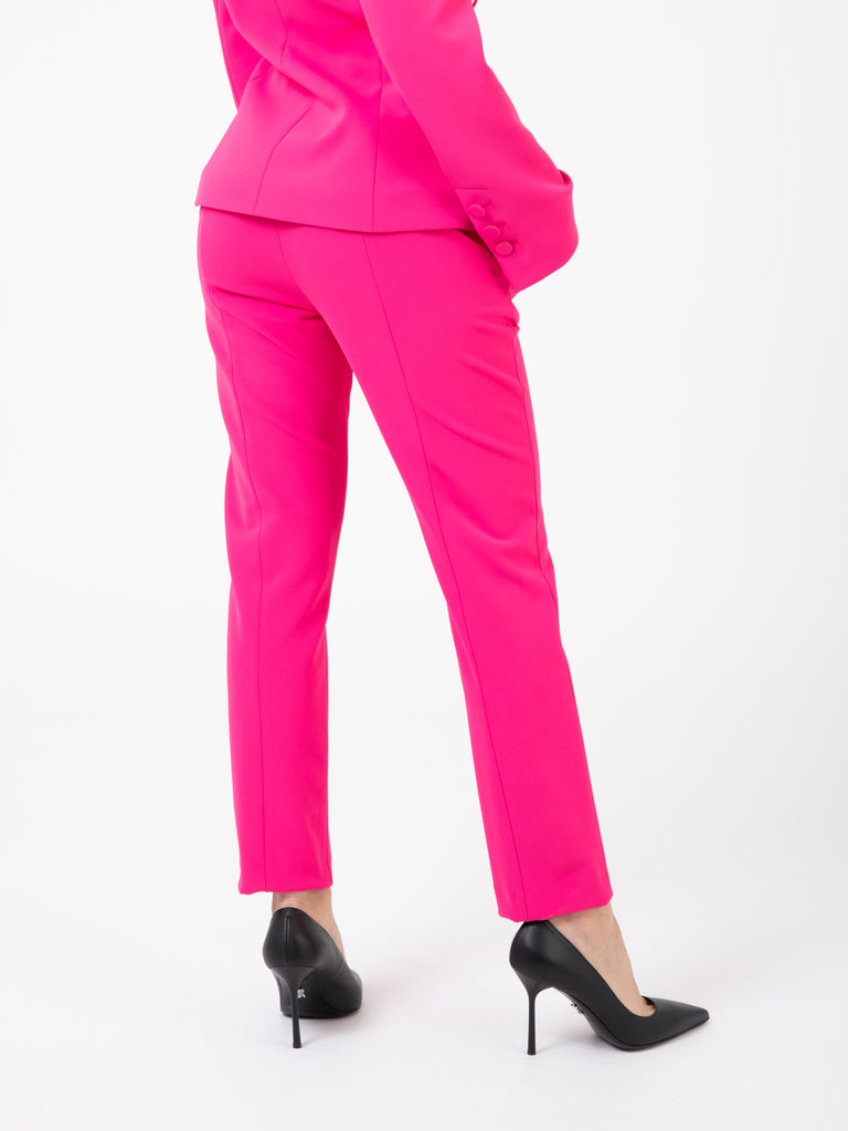 BLUGIRL - Pantaloni a sigaretta Deep pink